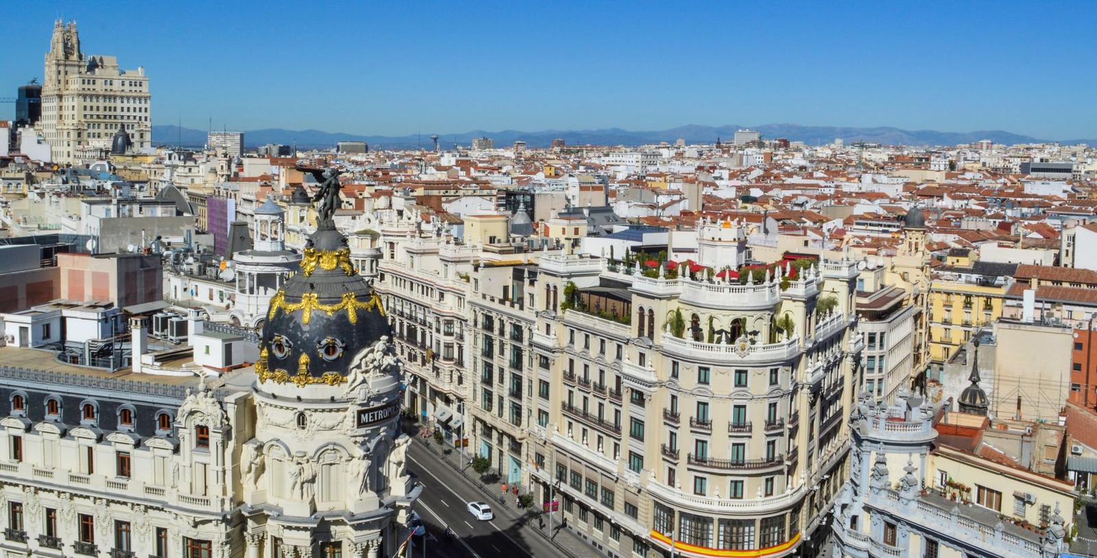 Aerial View of Buildings